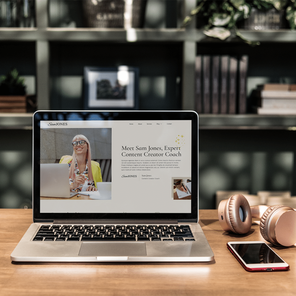 Sam Jones WordPress Template
