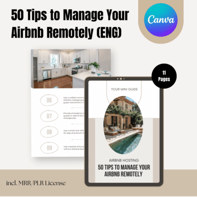 50 Tips to Manage Your Airbnb Remotely (english)